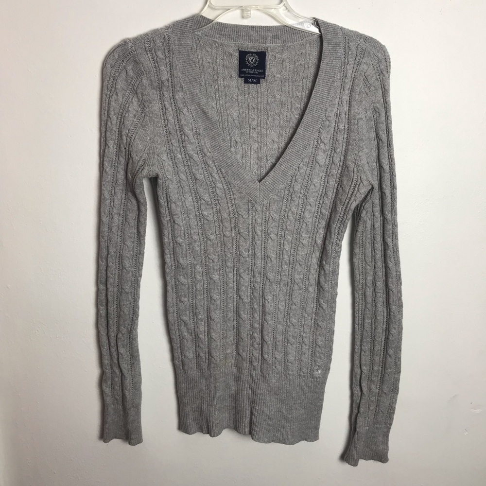 American Eagle Grey Sweater